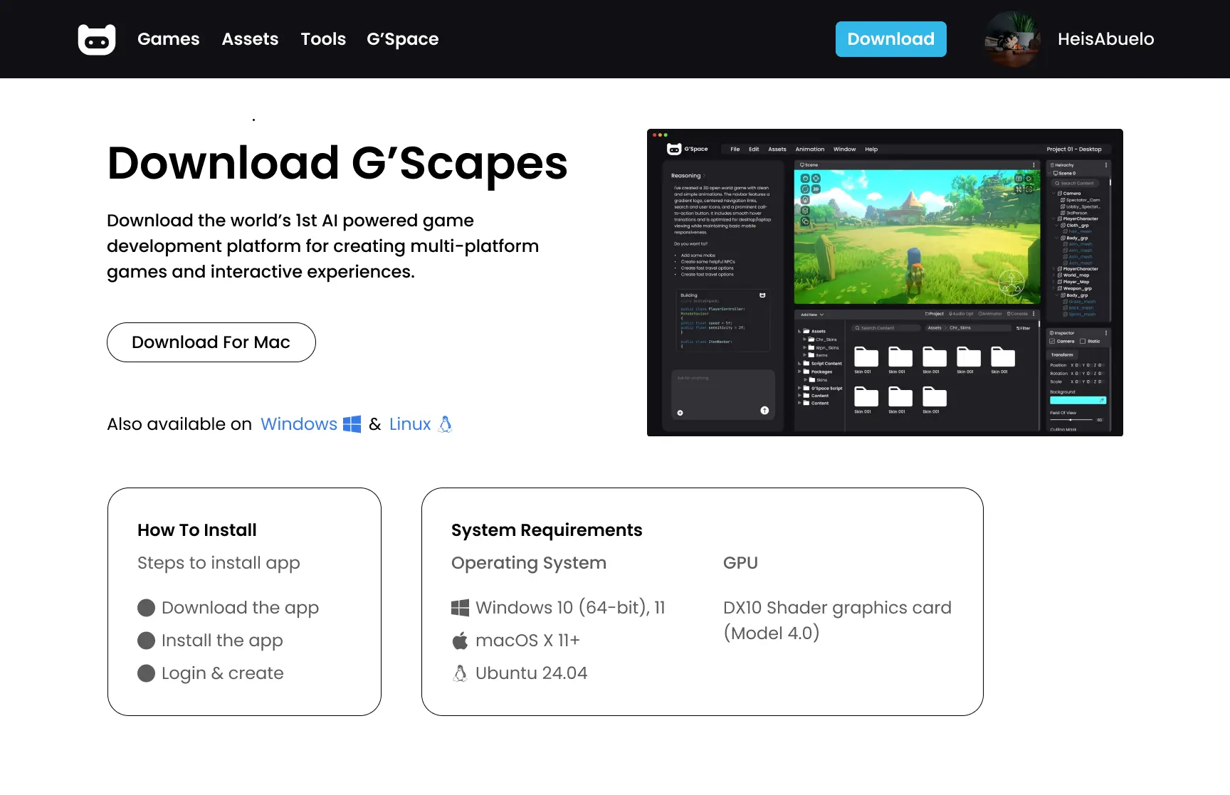 G'Scapes — Download